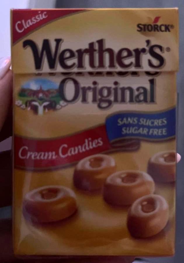 Fotografie - Werther's Original Cream Candies sugar free Storck