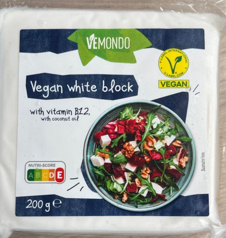 Fotografie - Vegan white bloc Vemondo