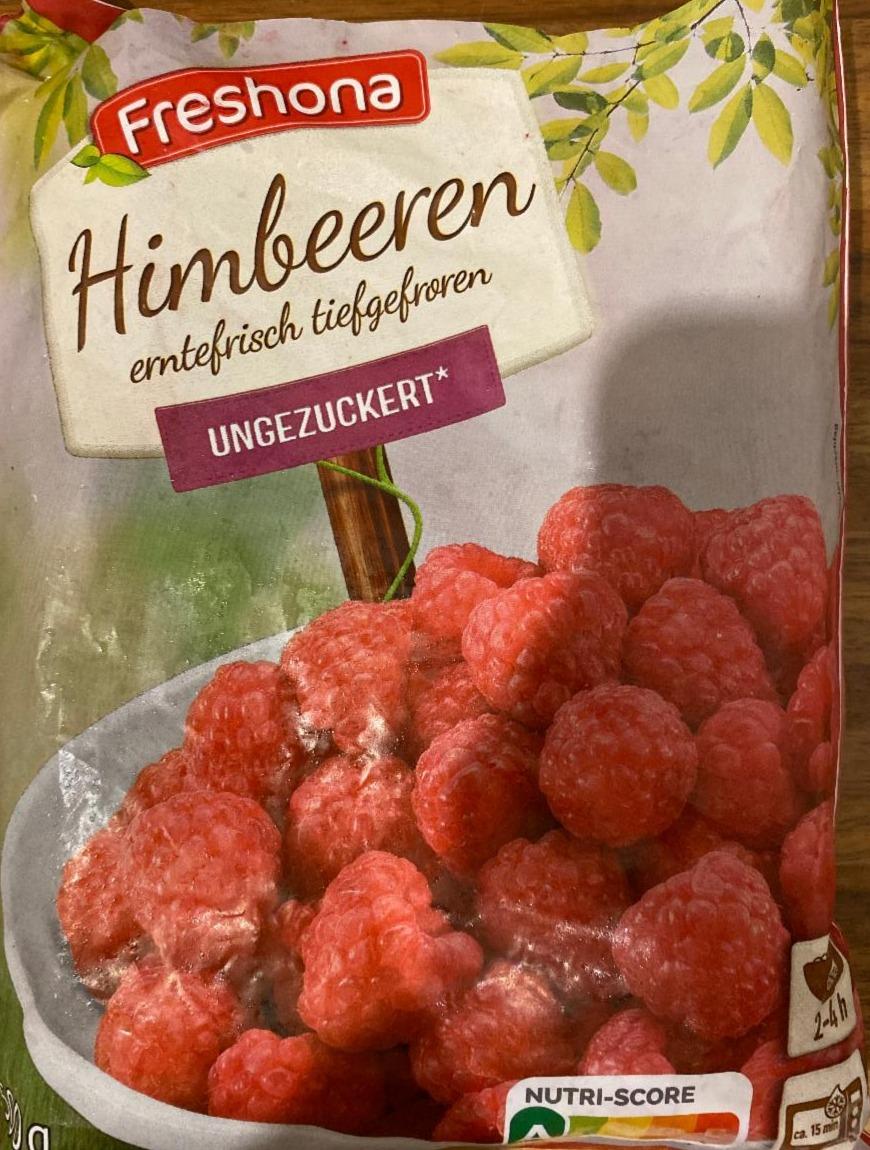 Fotografie - Himbeeren erntefrisch tiefgefroren Freshona