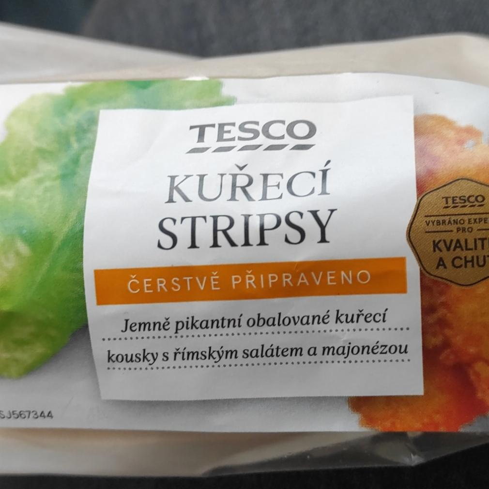 Fotografie - Kuřecí stripsy Tesco