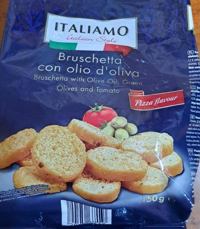 Fotografie - Bruschetta con olio D'oliva Pizza Italiamo