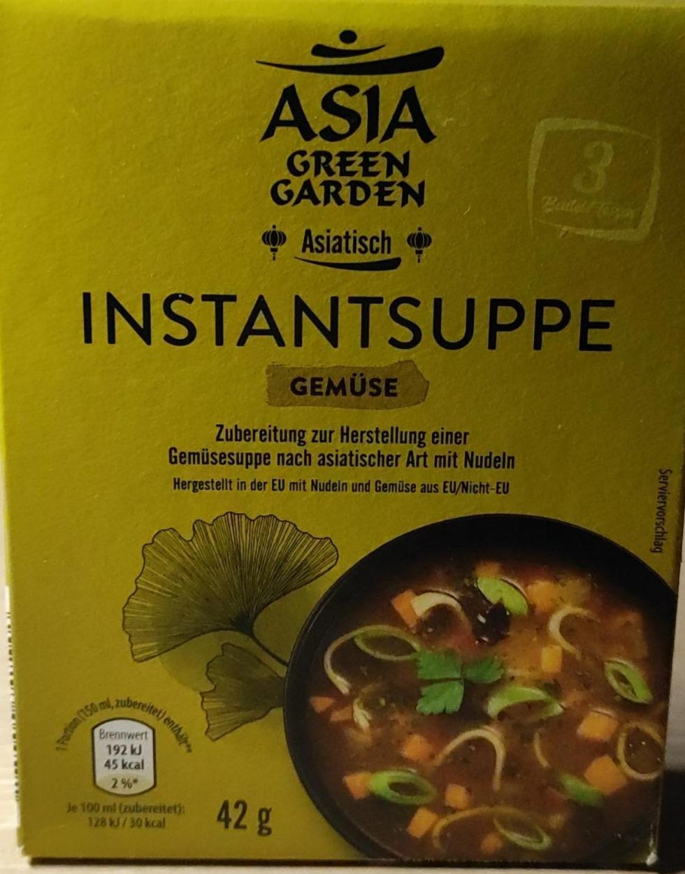 Fotografie - Instantsuppe Gemüse Asia Green Garden