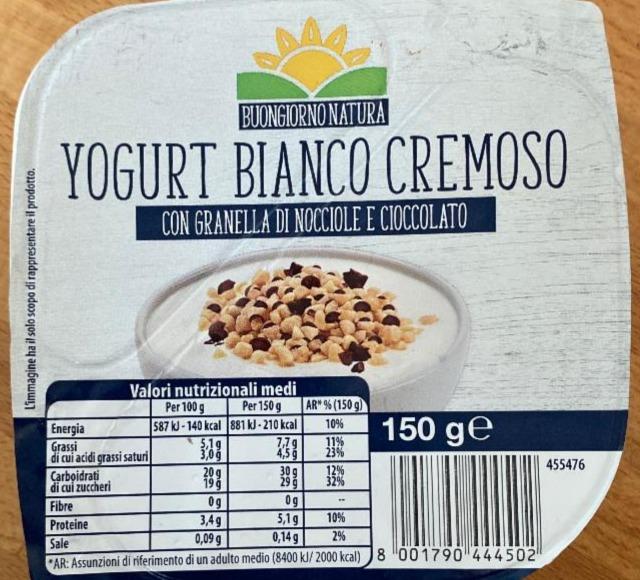 Fotografie - jogurt bianco cremoso