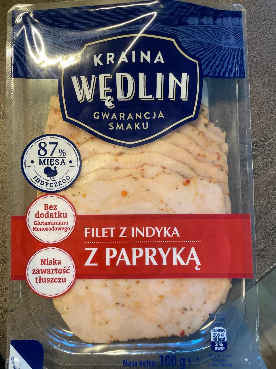 Fotografie - Filet z indyka z papryka Kraina Wedlin