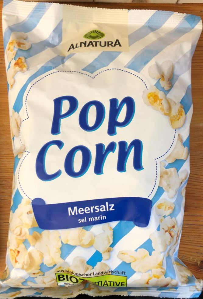 Fotografie - BIO Popcorn Meersalz Alnatura