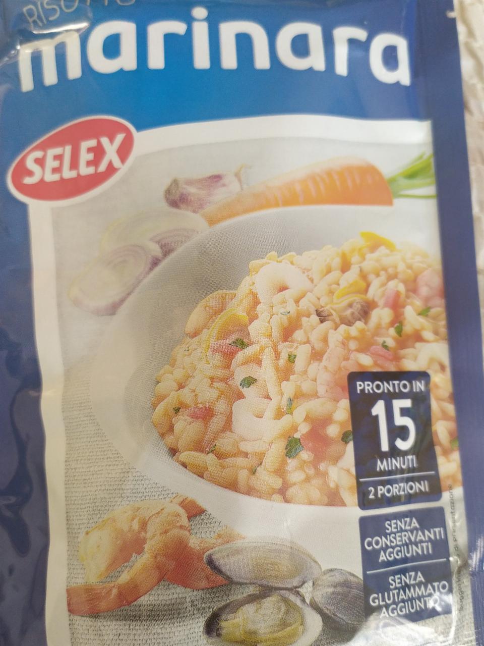 Fotografie - Risotto marinara Selex