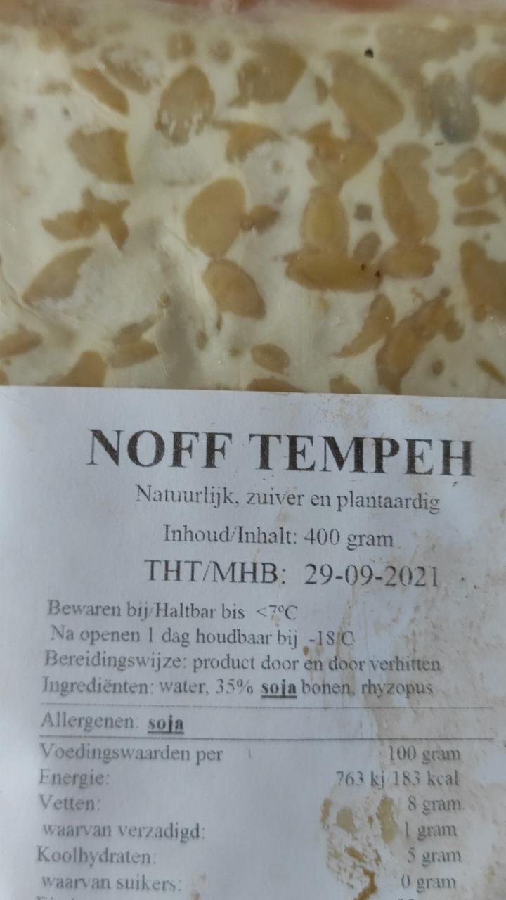 Fotografie - Noff Tempeh