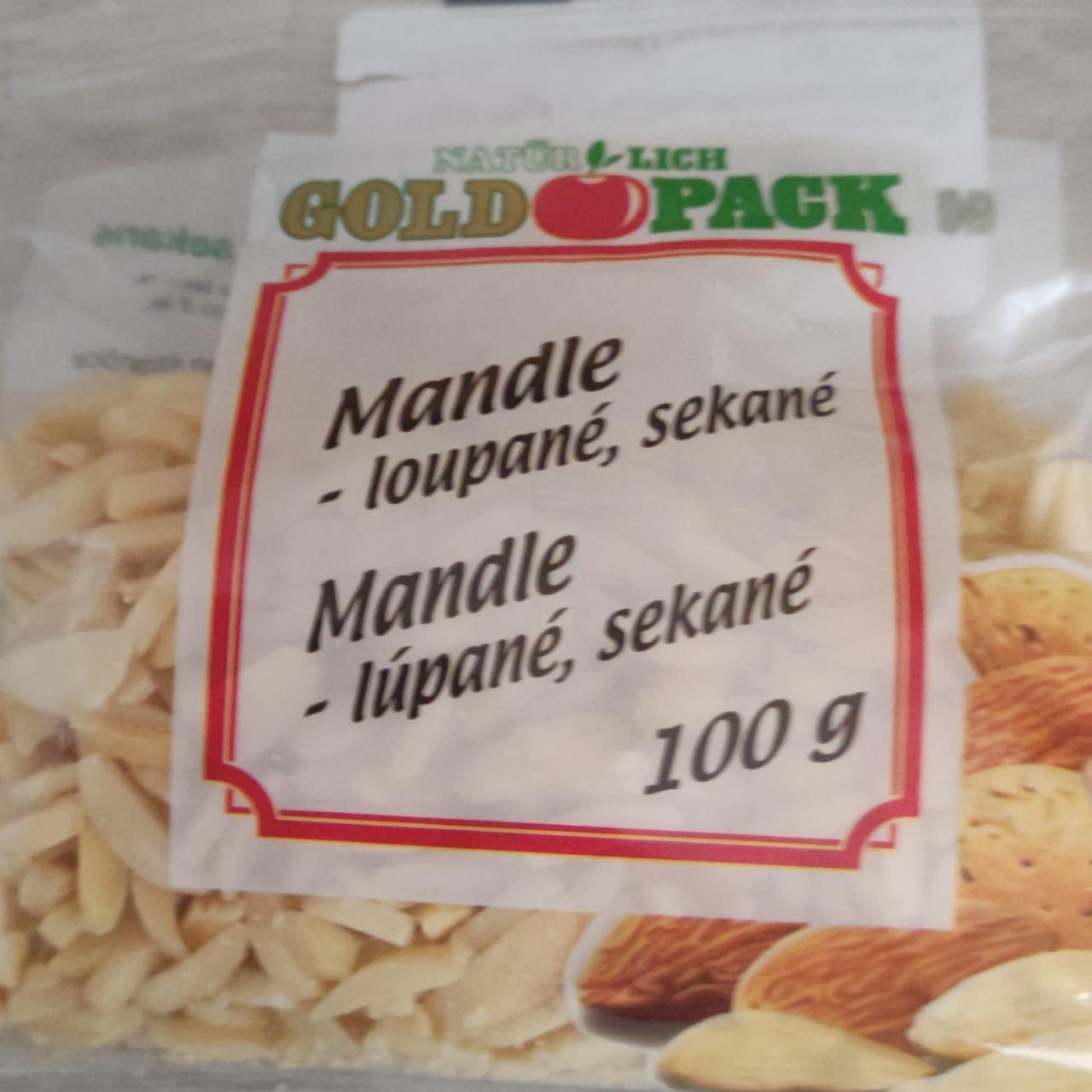 Fotografie - Mandle loupané sekané Gold Pack