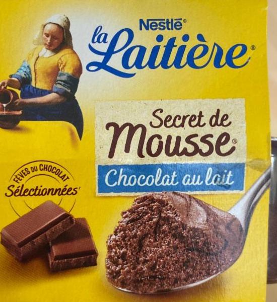 Fotografie - La laitière secret de mousse chocolat au lait Nestlé