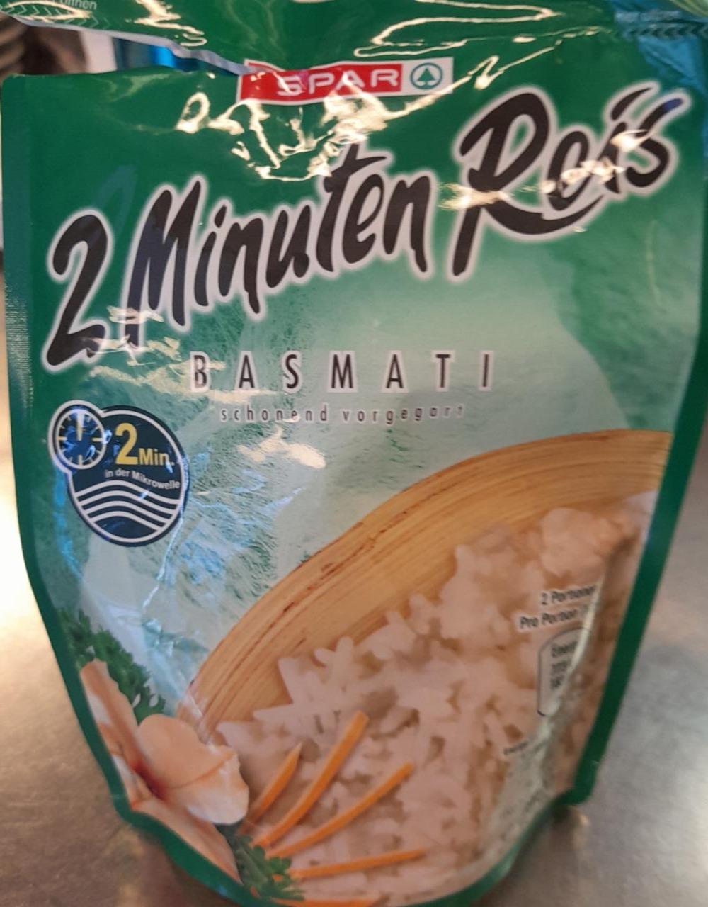 Fotografie - 2 Minuten Reis Basmati Spar