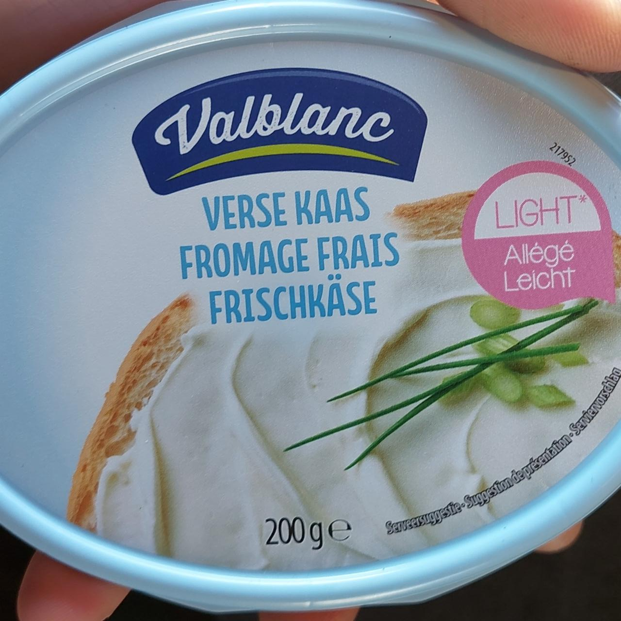 Fotografie - Verse Kaas Light Valblanc