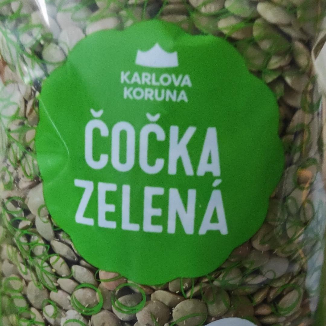 Fotografie - Čočka zelená Karlova Koruna