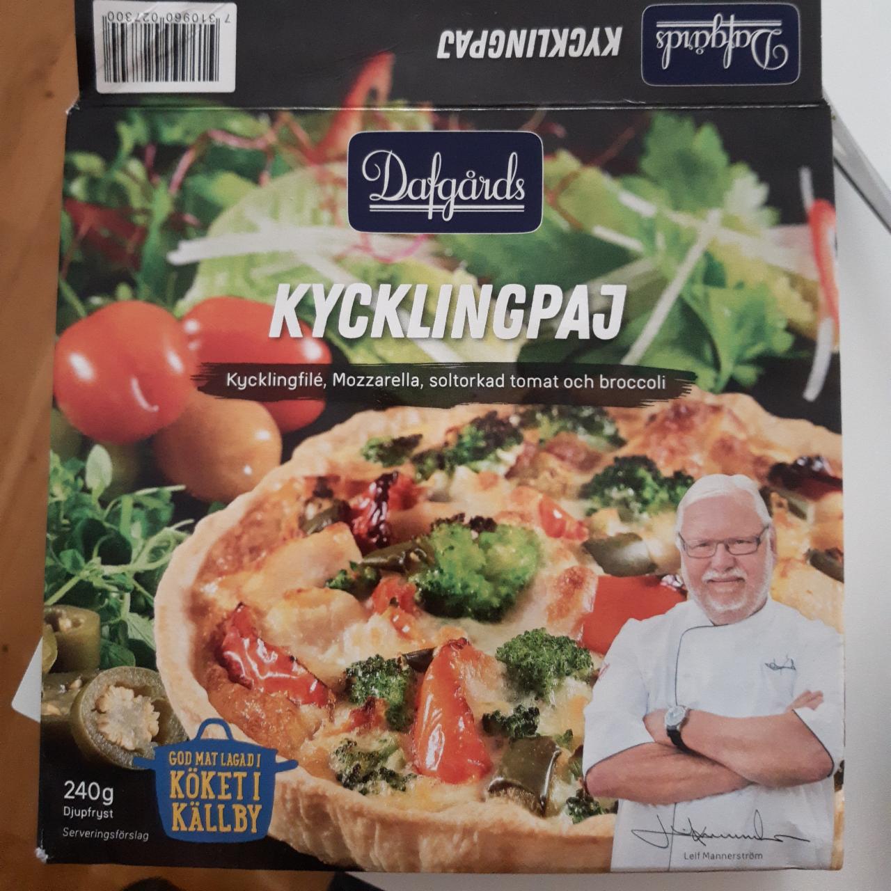 Fotografie - Kycklingpaj Dafgårds