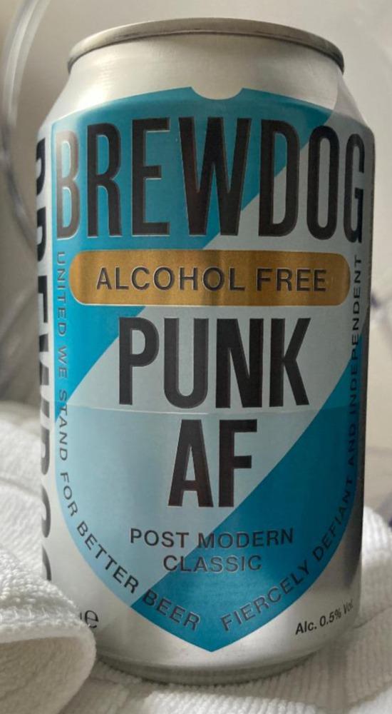 Fotografie - Punk AF alcohol free IPA Brewdog