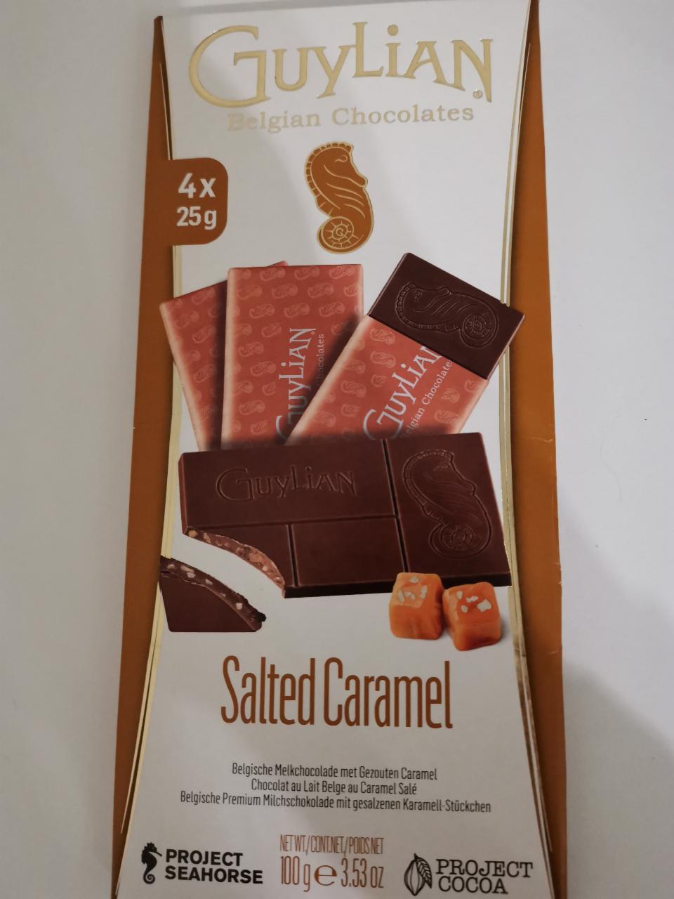 Fotografie - Belgian Chocolates Salted Caramel GuyLian