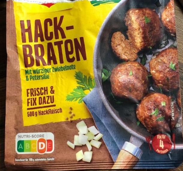 Fotografie - Fix Hackbraten mit würziger Zwiebelnote & Petersilie Maggi