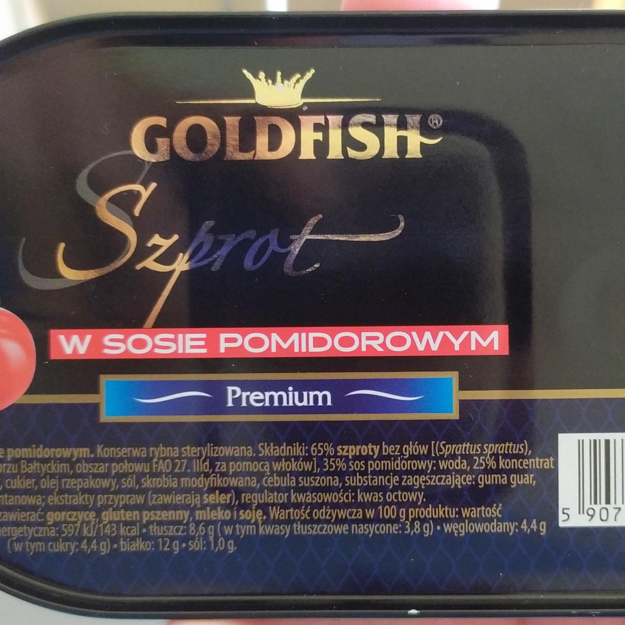 Fotografie - Szprot w sosie pomidorowym Goldfish