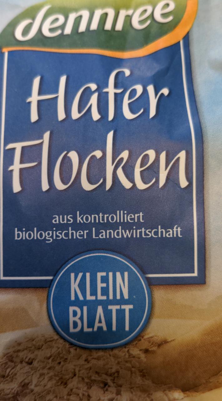 Fotografie - Bio Haferflocken Kleinblatt Dennree