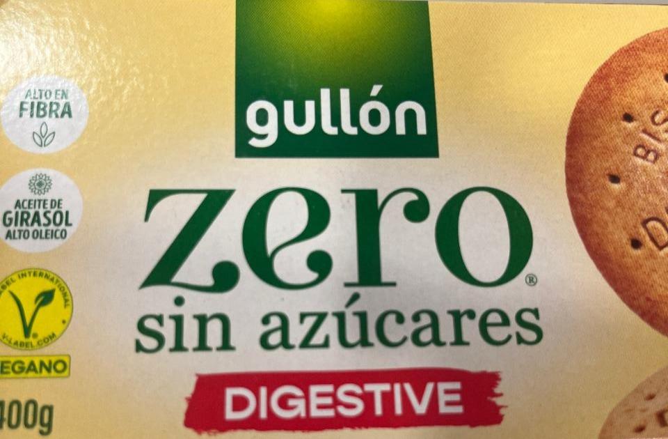 Fotografie - Zero sin azúcares digestive Gullón