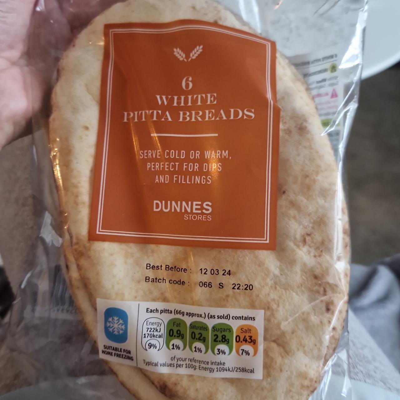 Fotografie - White Pitta Breads Dunnes Stores