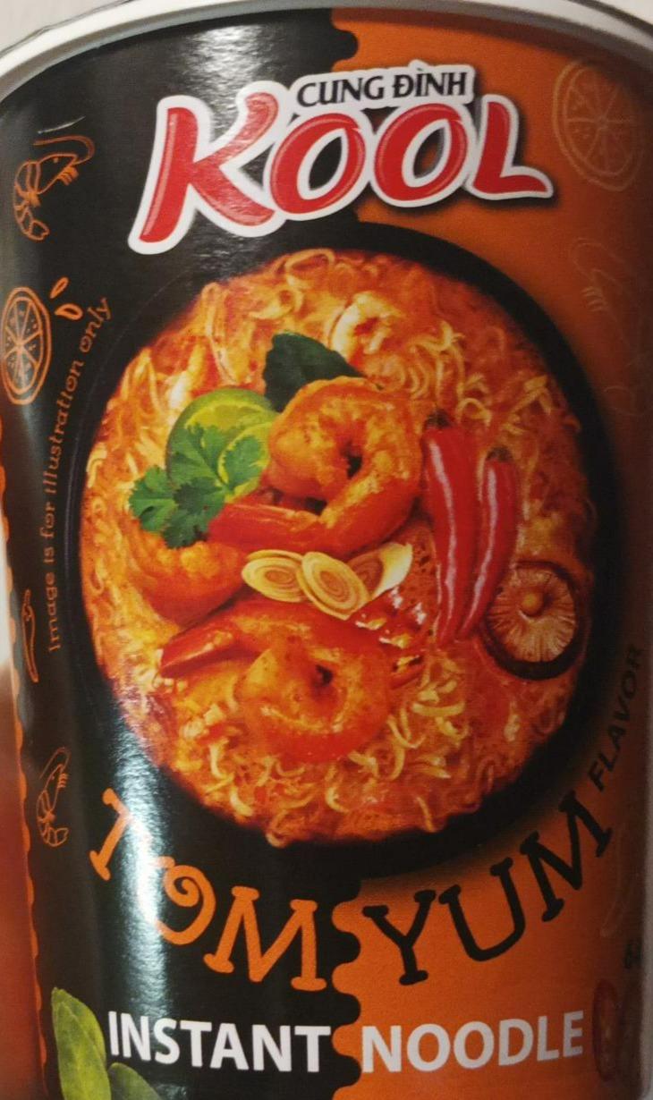 Fotografie - Tom yum instant noodle Cung dinh Kool