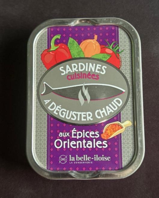 Fotografie - Sardines cuisinées aux épices orientales La belle-iloise