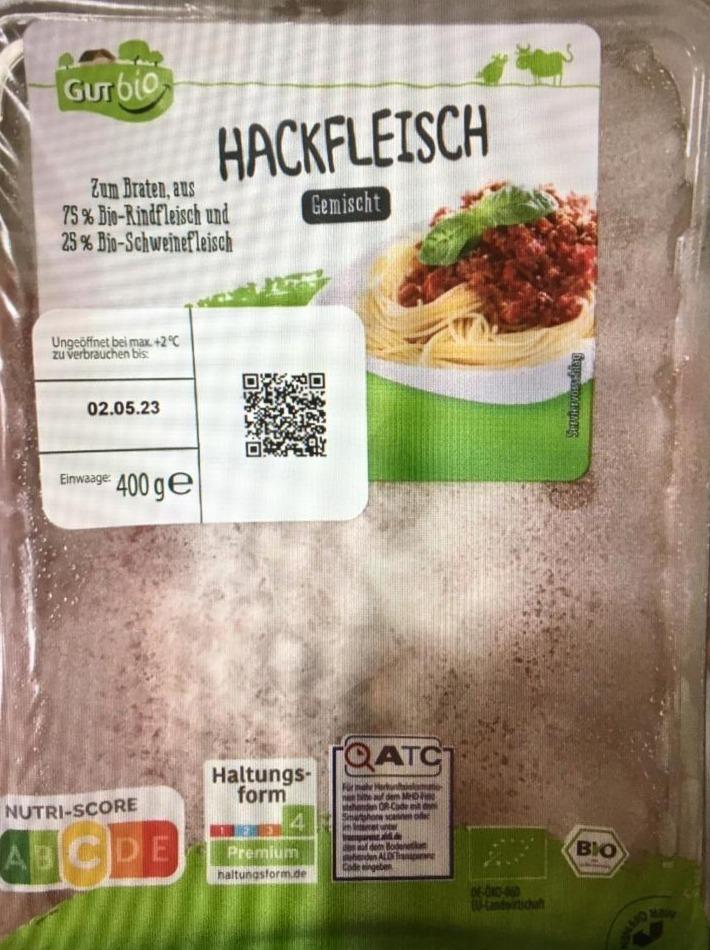 Fotografie - Gut bio Hackfleisch GutBio