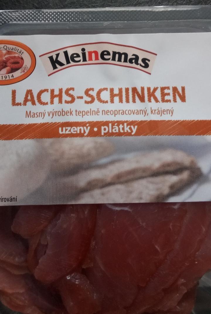 Fotografie - Lachs-Schinken uzený plátky Kleinemas