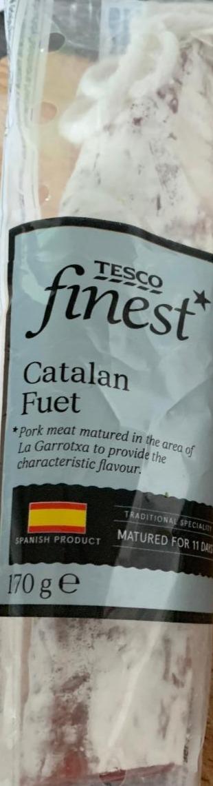 Fotografie - catalan fuet Tesco finest