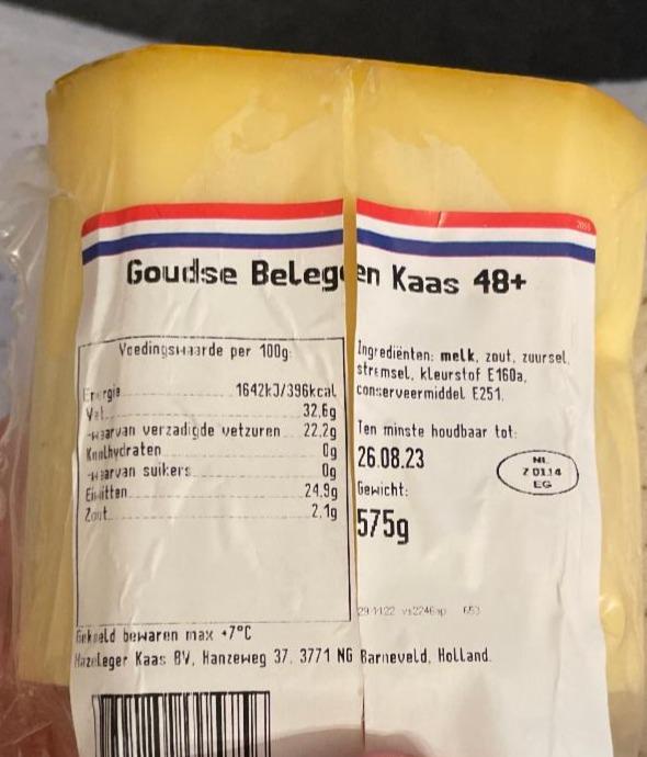 Fotografie - Goudse Belegen Kaas 48+