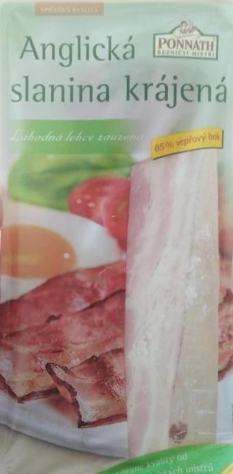 Fotografie - Anglická slanina krájená Ponnath