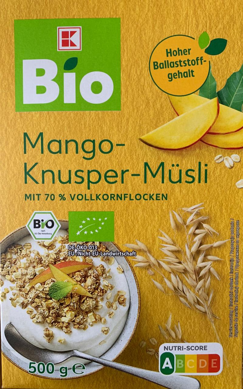 Fotografie - Mango-Knusper-Müsli K-Bio