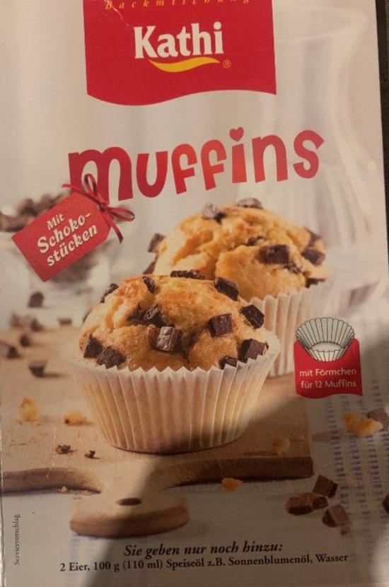 Fotografie - Muffins mit Schokostückchen Kathi