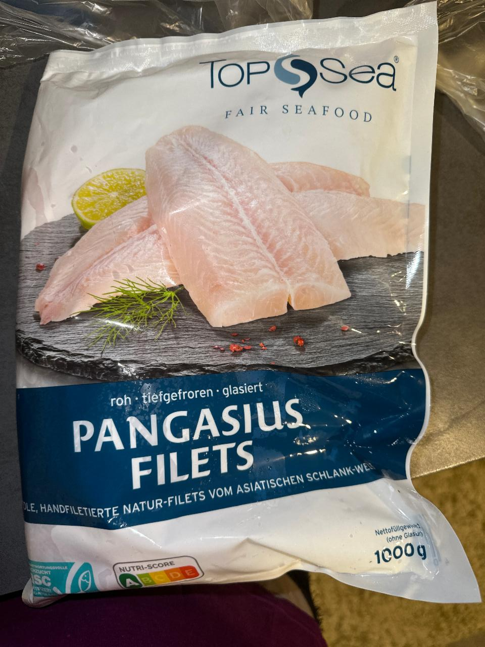 Fotografie - Pangasius Filets Top Sea