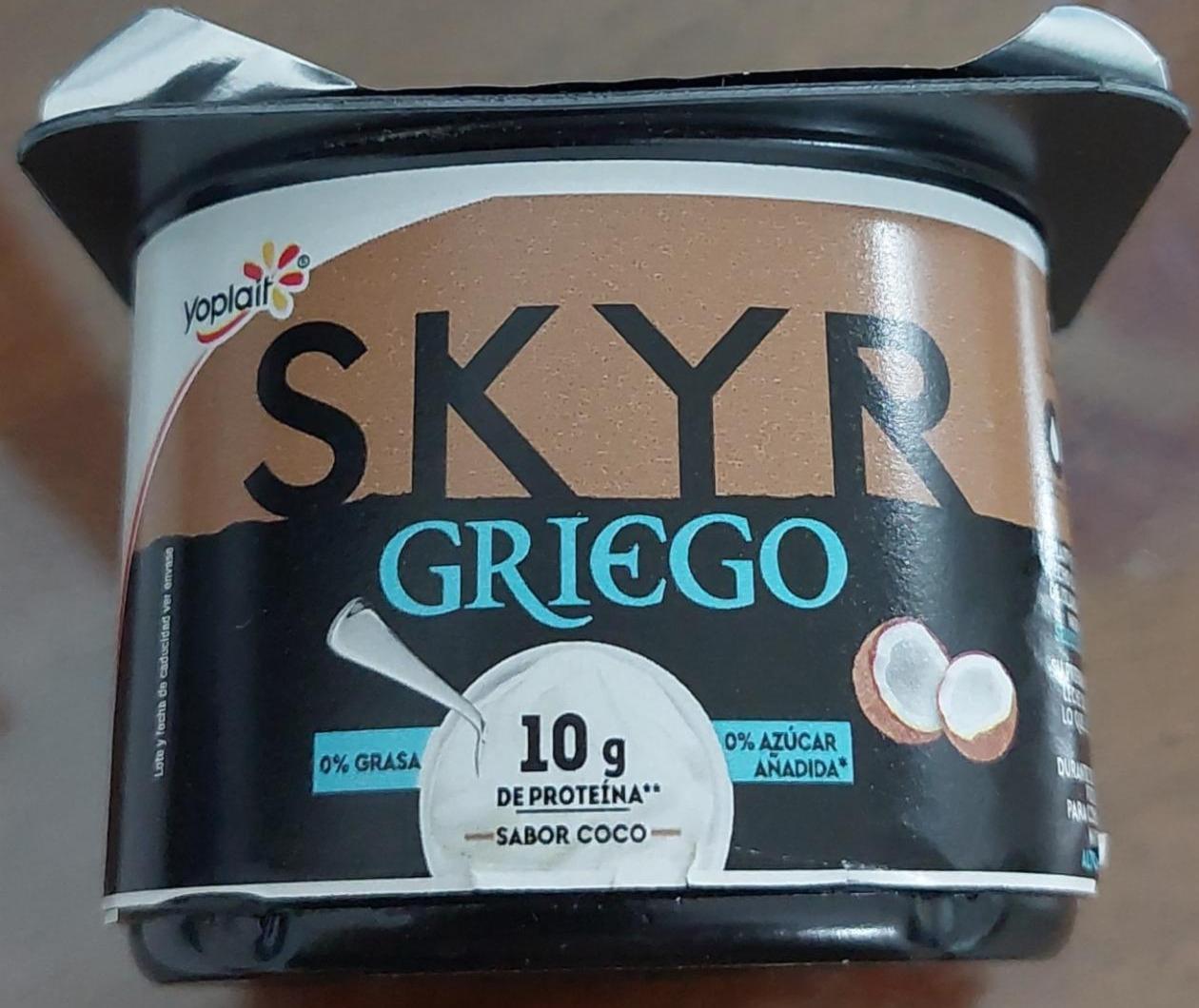 Fotografie - Skyr griego sabor coco Yoplait