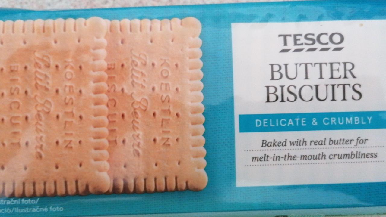 Fotografie - Tesco Butter Biscuits