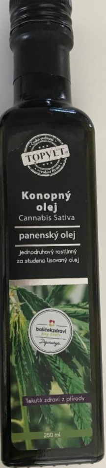 Fotografie - Konopný olej