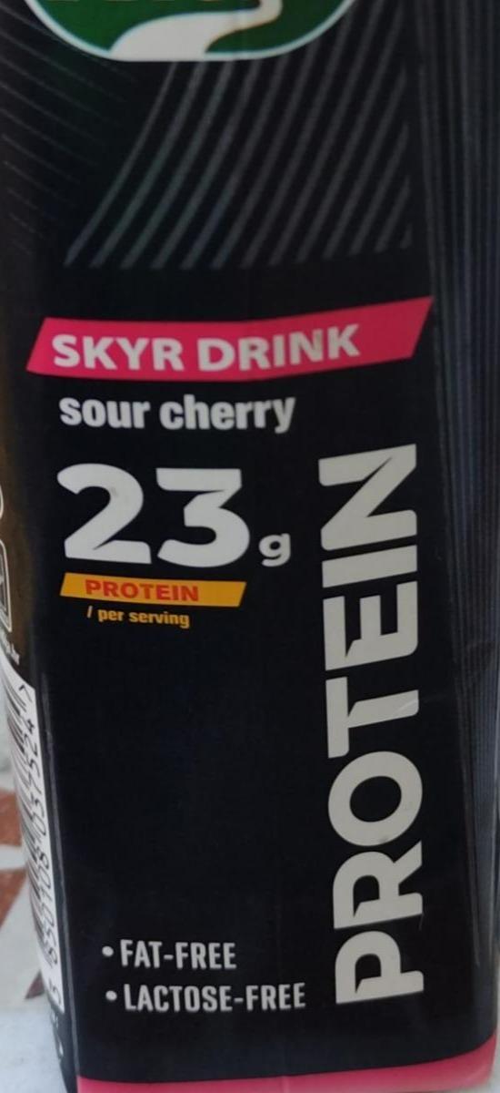 Fotografie - Skyr drink sour cherry protein Vindija