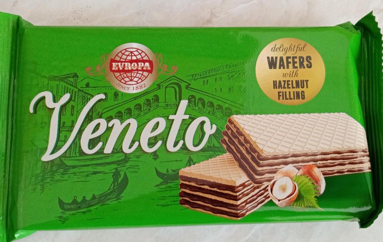 Fotografie - Veneto Wafers with Hazelnut Filling Evropa