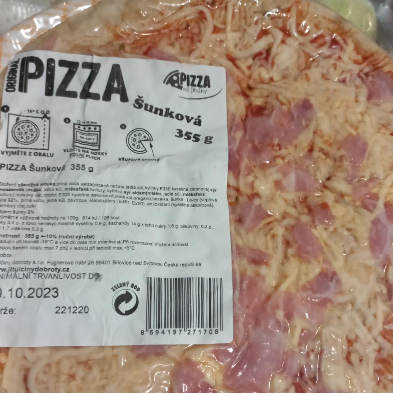 Fotografie - Pizza šunková Pizza od Jitulky