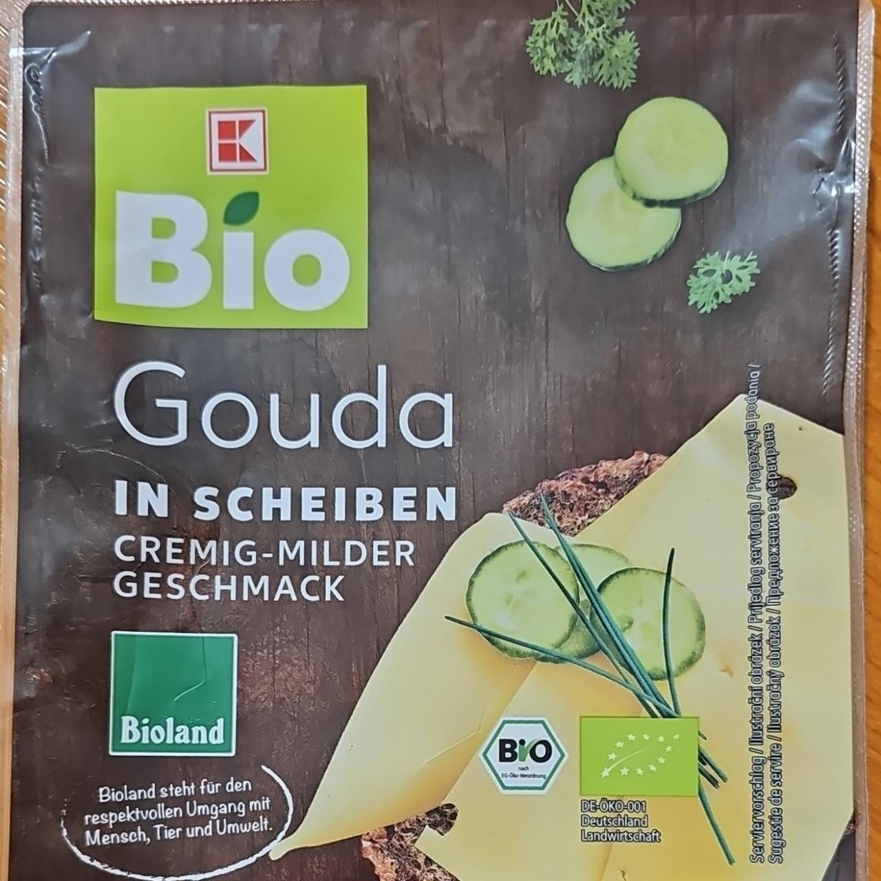 Fotografie - Gouda in scheiben cremig-milder geschmack K-Bio