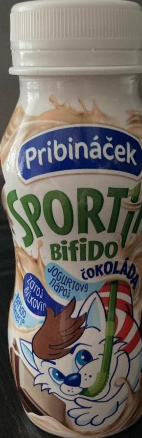 Fotografie - Pribináček Sportík Bifido Čokoláda