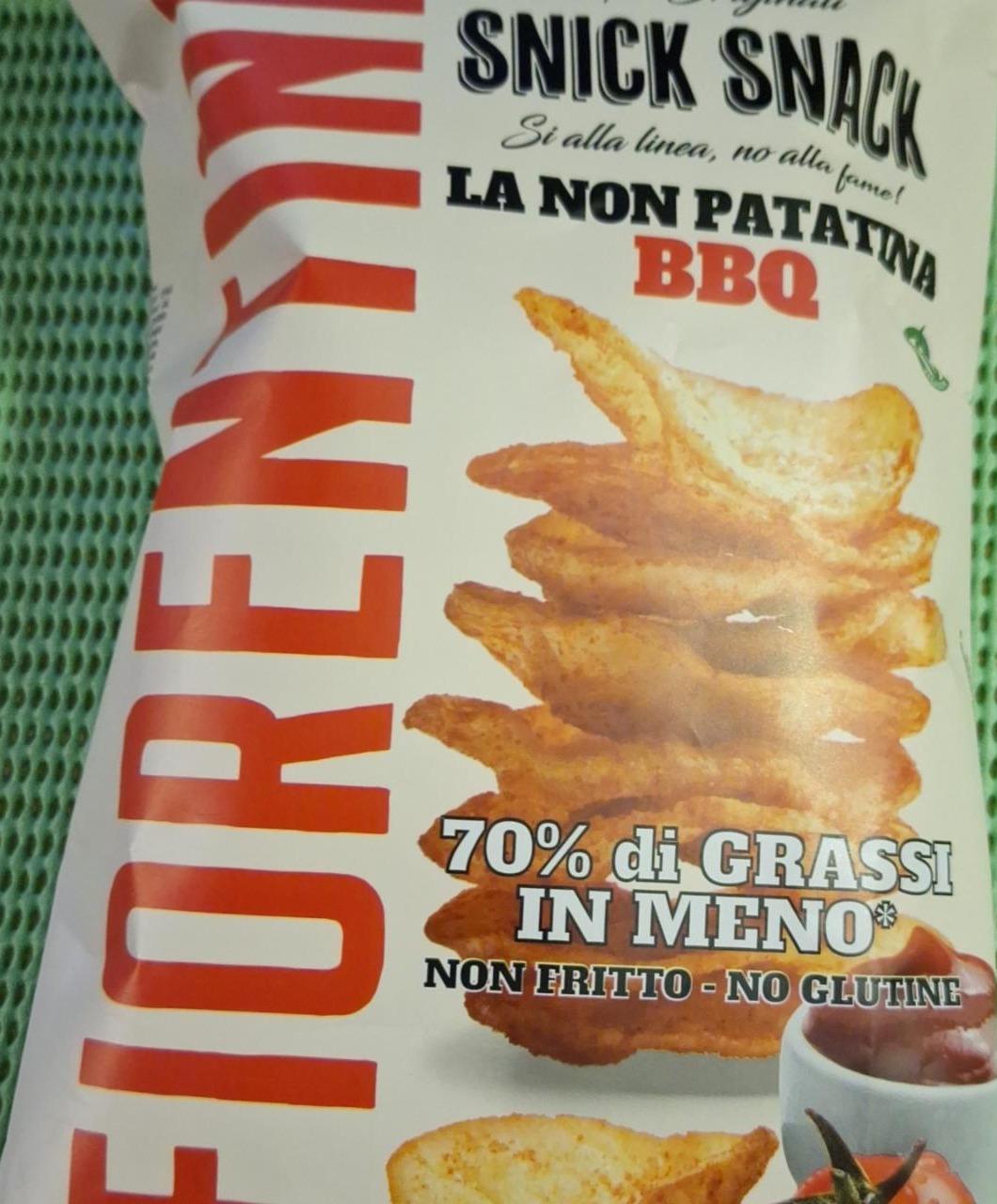 Fotografie - Snick Snack La Non Patatina BBQ Fiorentini