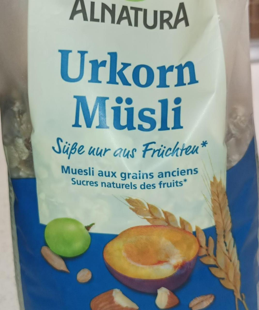 Fotografie - Urkorn müsli Alnatura