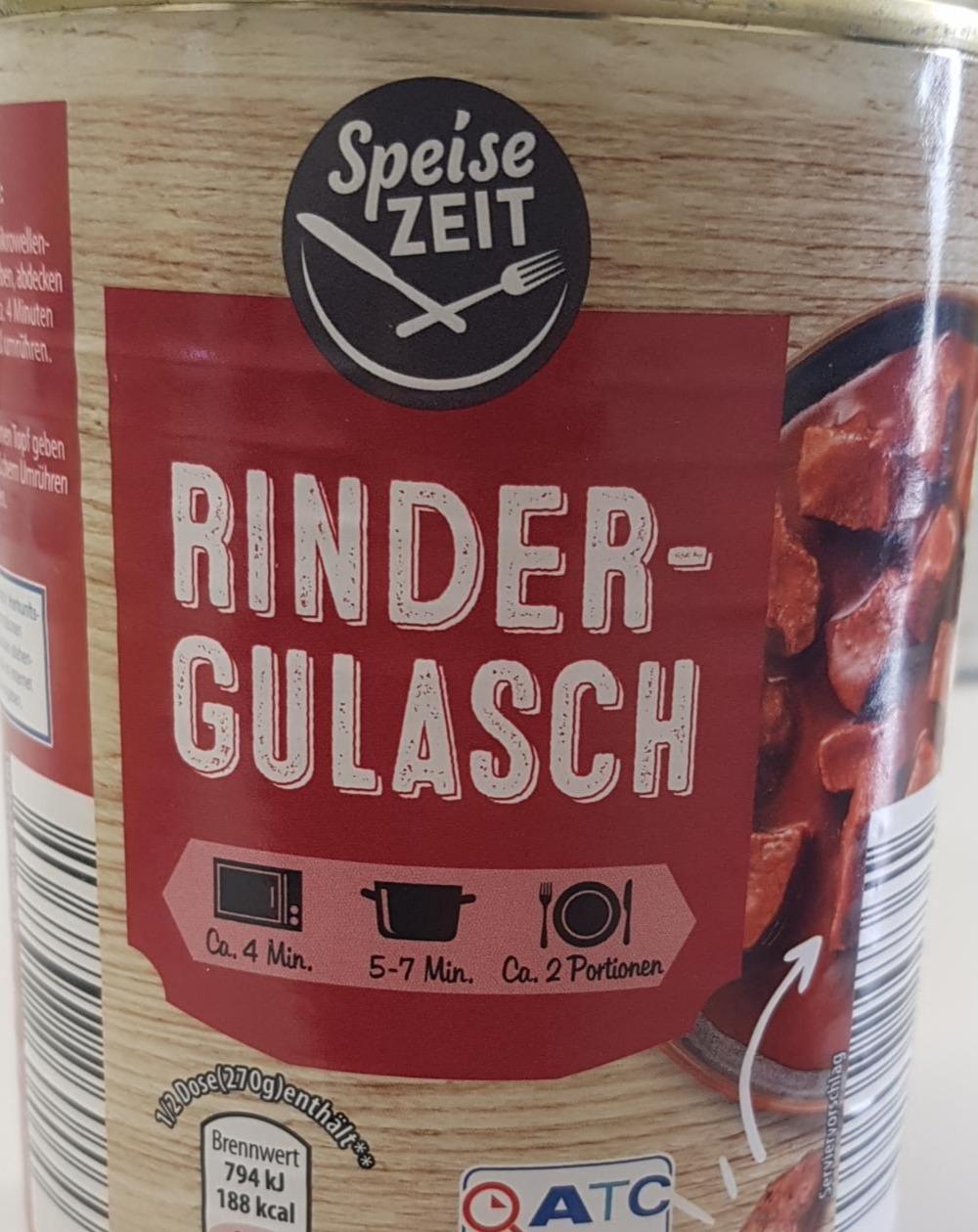 Fotografie - Rinder gulasch Speise ZEIT