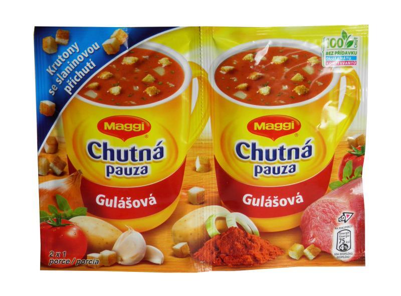 Fotografie - gulášová polévka Chutná pauza Maggi