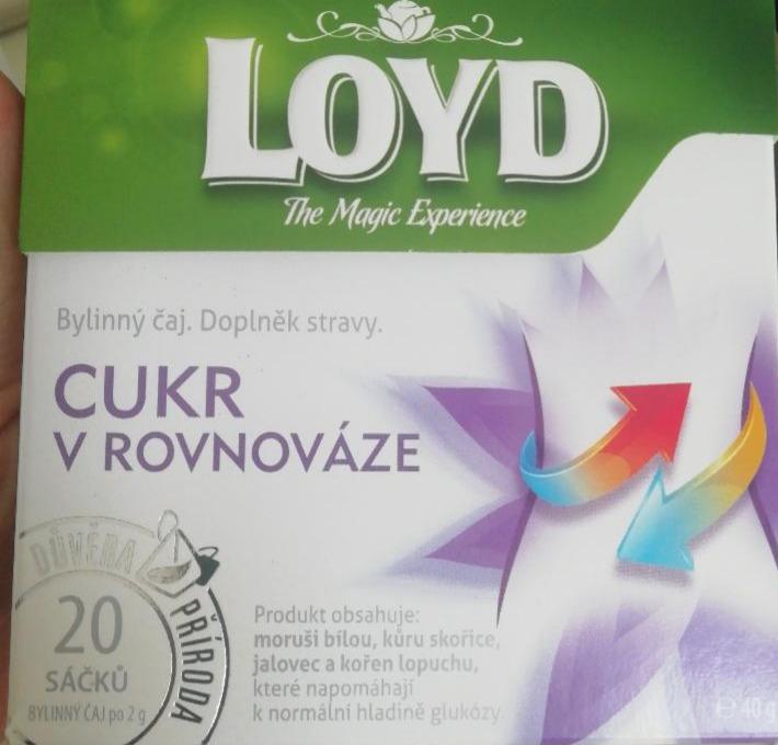 Fotografie - LOYD bylinný čaj Cukr v rovnováze