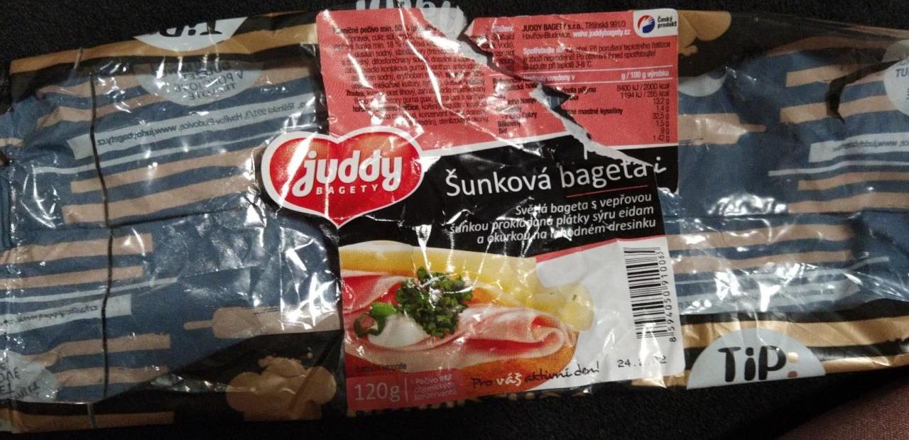 Fotografie - Šunková bageta Juddy