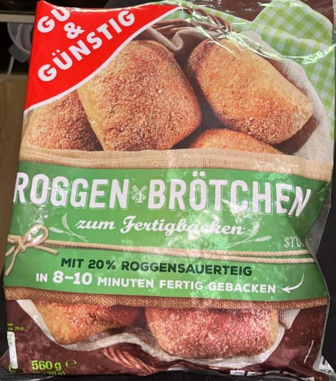 Fotografie - Roggen Brötchen Gut&Günstig