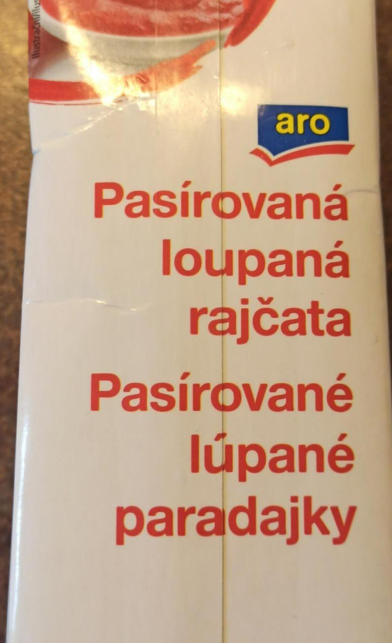 Fotografie - Pasírovaná loupaná rajčata Aro